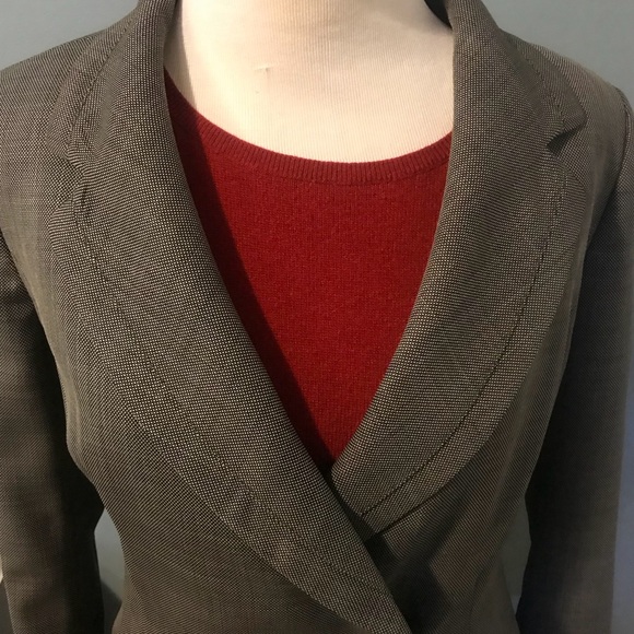 Classiques Entier Atelier Grey Belted blazer -SZ 4 - Picture 2 of 8